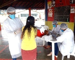 Secretaria municipal de saúde de Jatobá do Piauí prossegue com a campanha de vacinação dos idosos do município contra a gripe