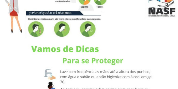 Prefeitura lança panfleto dando dicas contra Coronavírus