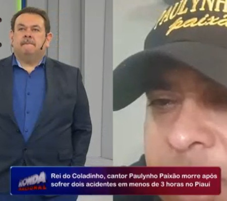 Paulynho Paixão estava tomando remédios controlados e teria ingerido bebida alcoólica , diz produtor