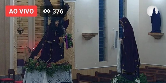 Católicos celebram Bom Jesus dos Passos na catedral de Santo Antonio
