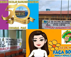 Unidade Escolar Raimundo Martins de Coivaras realiza programação alusiva à Campanha 18 de Maio 