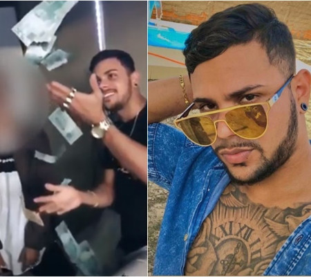 Rei da Ostentação diz que tapa de policial foi fraco e provoca Joathan em live