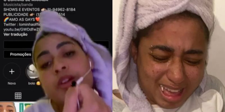 Mc Loma cai em "trollagem", muda nome no instagram sem querer e chora