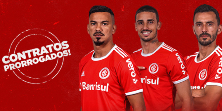 Inter renova com três jogadores