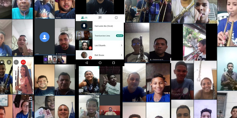Projeto Banda Escola realiza lives educativas para o público