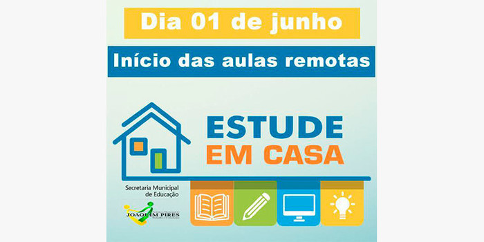 Prefeitura de Joaquim Pires implanta aulas remotas nas escolas da rede municipal de ensino