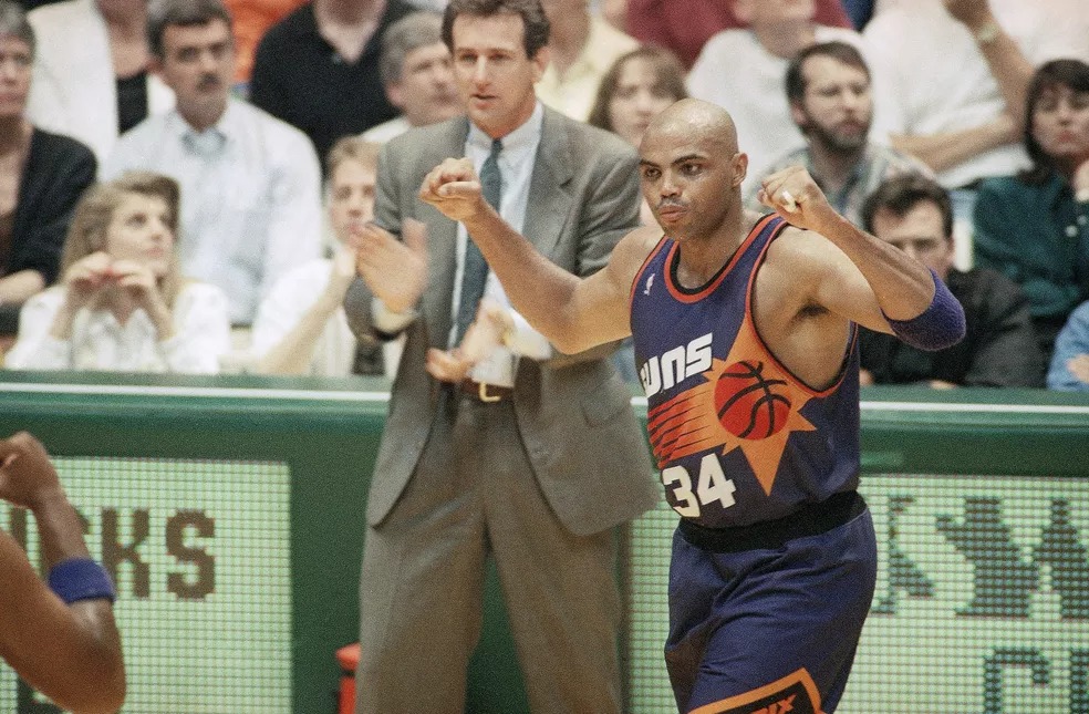 Charles Barkley Phoenix Suns — Foto: AP