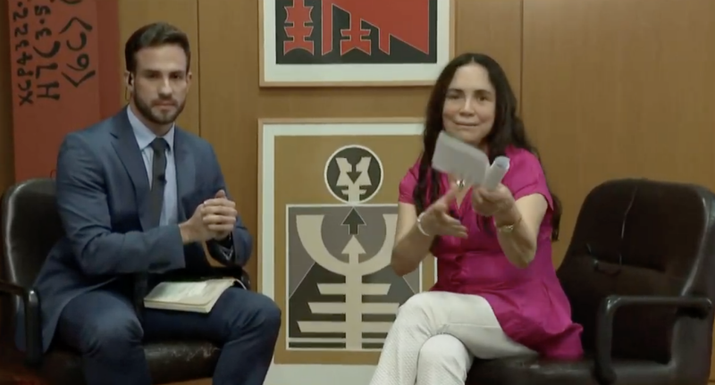 Regina Duarte fica irritada com vídeo de Maitê Proença em entrevista - Imagem 1