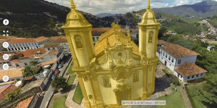 Passeios virtuais mostram as belezas dos destinos brasileiros