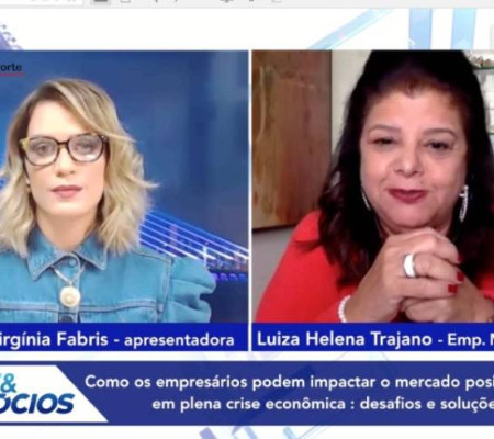 EXCLUSIVO! Luiza Helena Trajano fala de iniciativas empresariais durante a pandemia