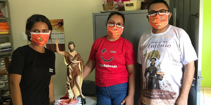 Social em São João da Serra atua com entrega de cestas básica e máscaras frente ao combate coronavírus