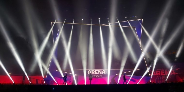 Drive-in na arena do Palmeiras