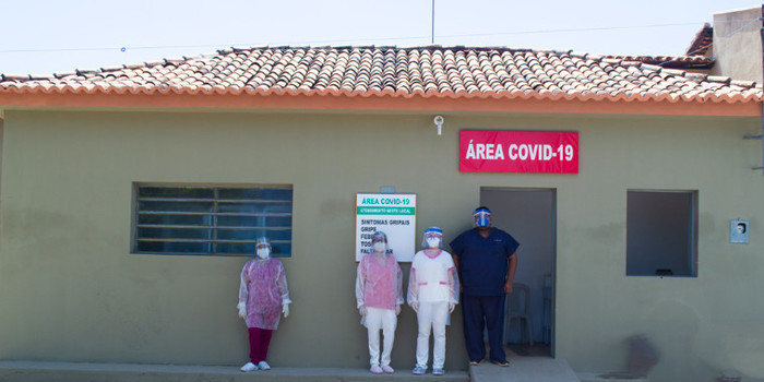 Joaquim Pires dispõe de área para receber pacientes da covid-19