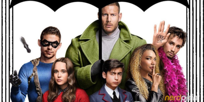 Pôster da segunda temporada da Umbrella Academy