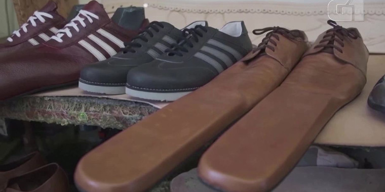 Sapatos podem garantir o distanciamento social