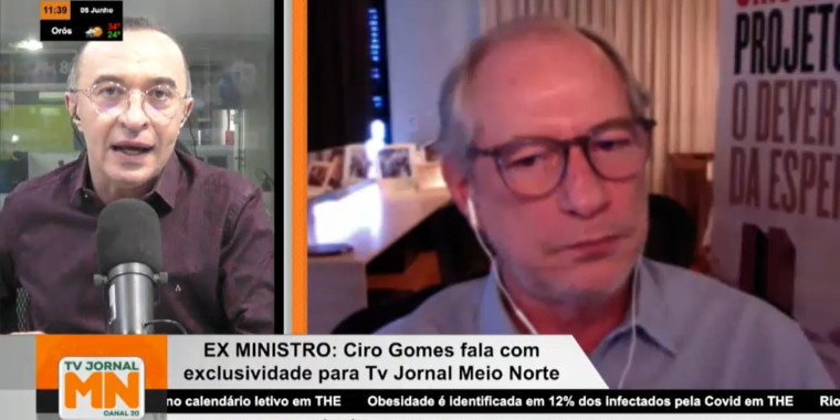 Ciro Gomes vê Brasil com 860 mil demissões até o fim do ano