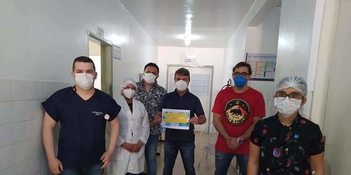 Prefeito João Luiz recebe alta médica Recuperado de Covid-19