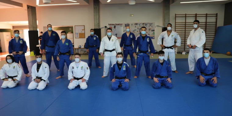Seleção brasileira de judô é liberada e faz 1º treino em Portugal