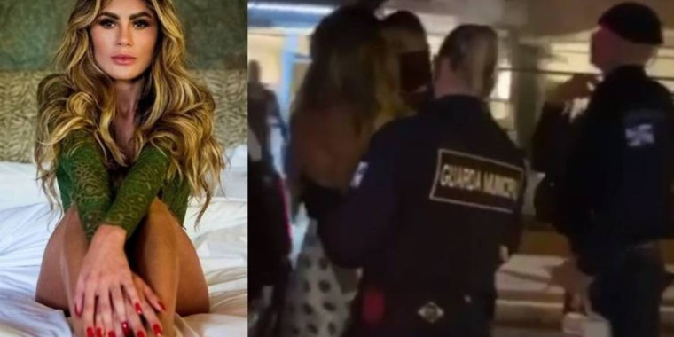 Vídeo do momento da prisão de bailarina do Faustão é divulgado na web