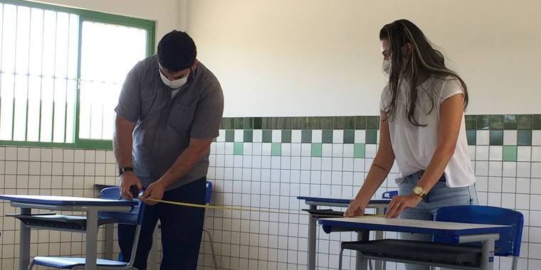 Covid-19: Alunos e professores da rede municipal serão testados