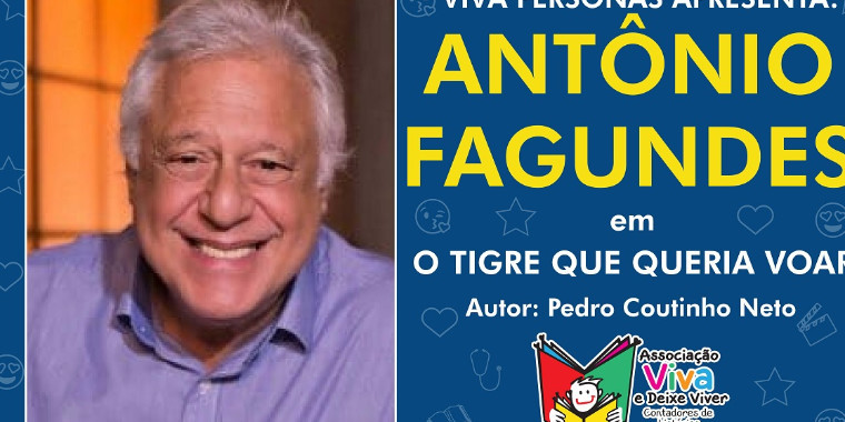 Antônio Fagundes conta história para crianças hospitalizadas
