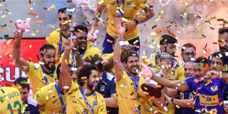 Vôlei do Brasil segue entre os três melhores no ranking mundial