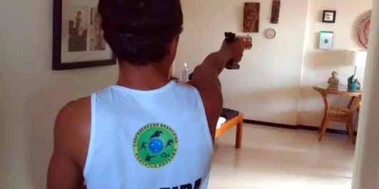 Pentatlo Moderno terá Sul-Americano de tiro a laser e salto em casa