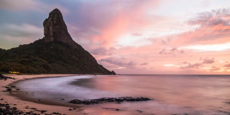 Imagem da Semana: Pôr do sol em Fernando de Noronha