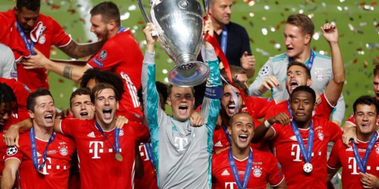 Bayern vence o PSG e conquista a Champions League pela sexta vez