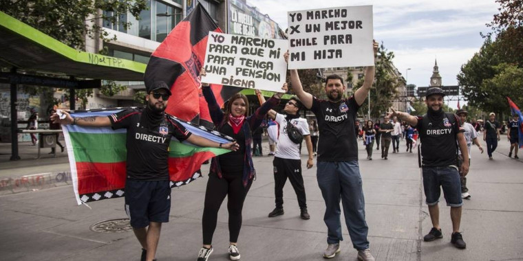Mulher fica cega durante protesto