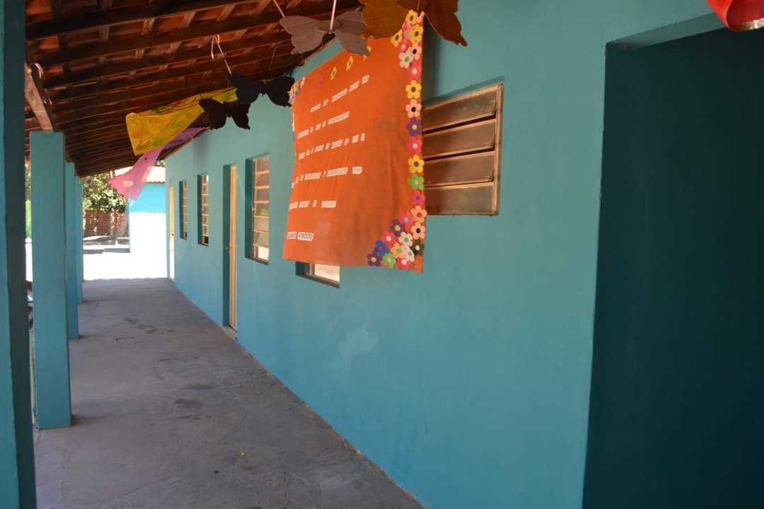 Mais uma escola reformada e aguardando pela volta dos alunos em Monsenhor Gil - Imagem 4