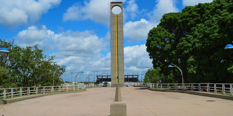 Marco Zero, em Macapá (AP), registra início da primavera nesta terça