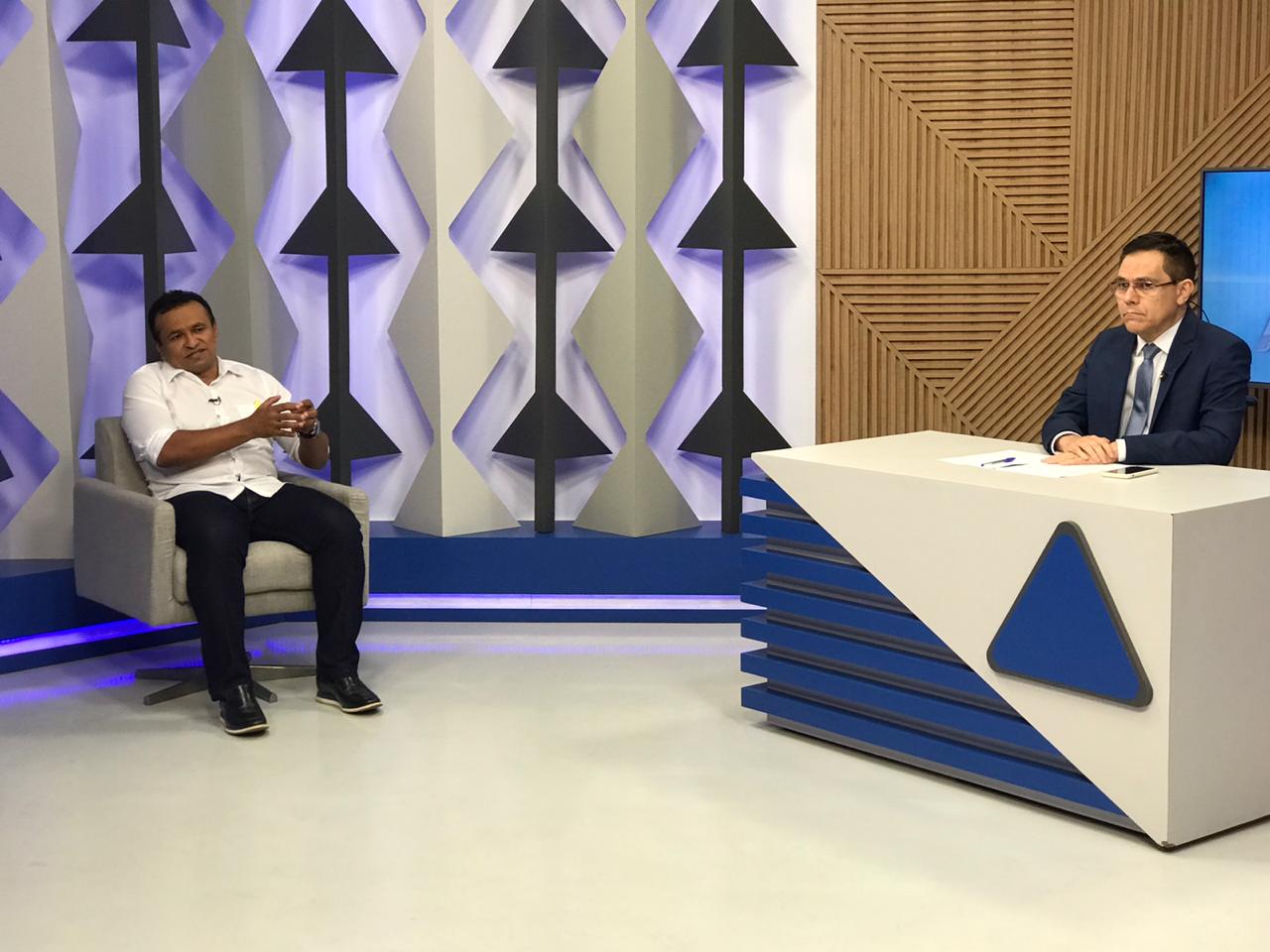 Pré-candidato a prefeito de Teresina , Fábio Abreu em entrevista ao Jornal Agora - Foto: Meio Norte