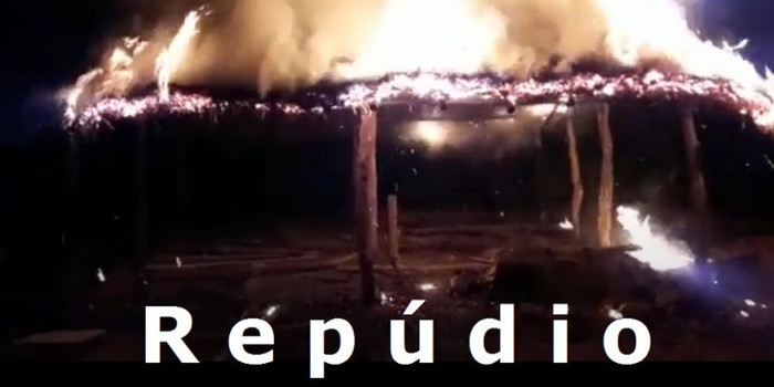 Indígena teve a casa incendiada