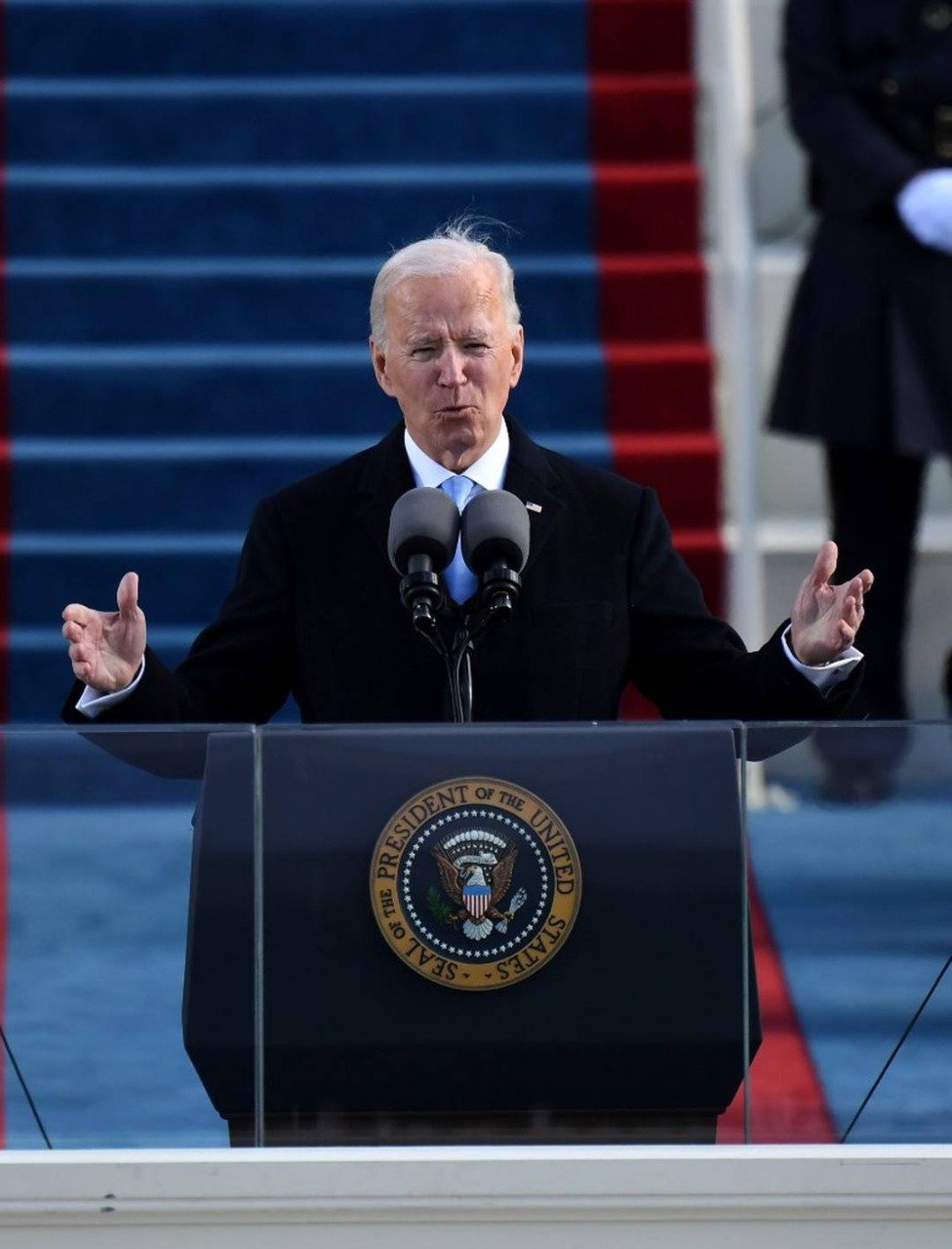 "Hoje é o dia da democracia", afirma Biden em seu discurso - Imagem 1