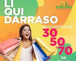 Cocais Shopping realiza liquidação com descontos de 70%