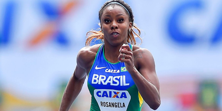 Brasileira Rosângela Santos leva ouro na França em competição indoor
