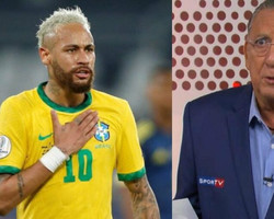 Galvão Bueno tem áudio vazado xingando Neymar: “Idiota”; confira vídeo