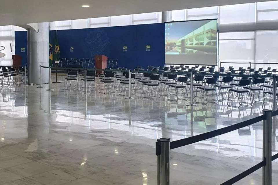 Palácio do Planalto, onde iria ocorrer o lançamento do Auxílio Brasil | FOTO: Flávia Said/ Metrópoles