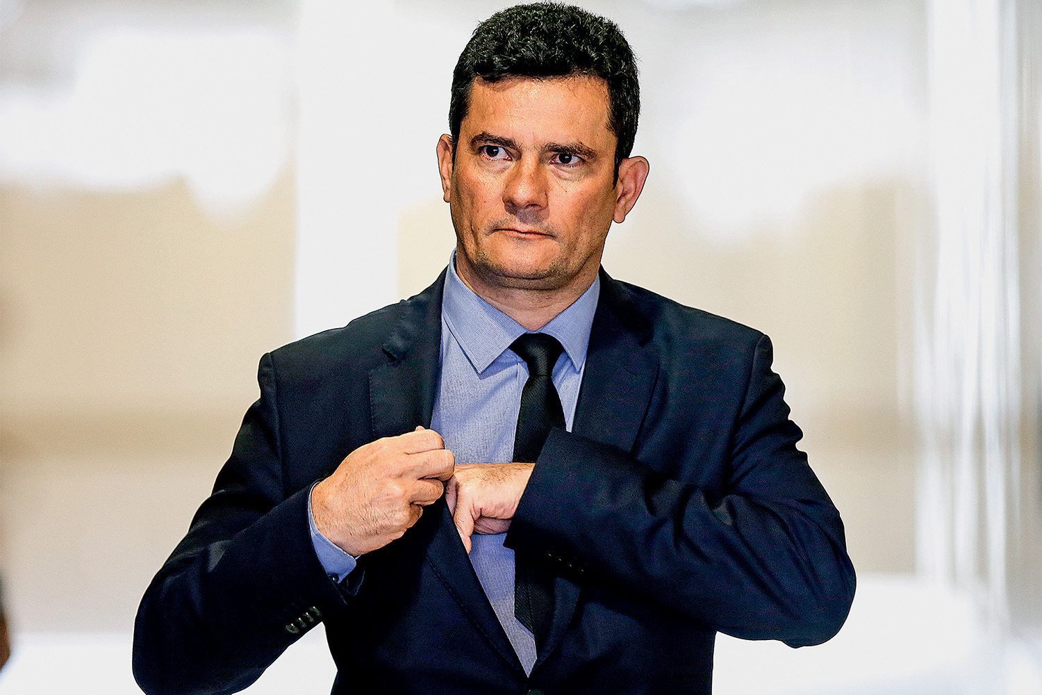 Moro se chateia com Podemos (Foto: Cristiano Mariz/VEJA)
