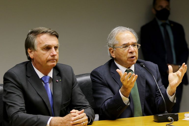 Jair Bolsonaro e Paulo Guedes Foto: Wilson Dias-Agência Brasil 