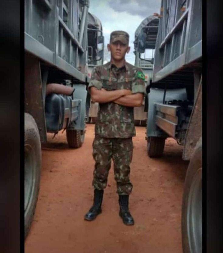 Soldado do 3º BEC de Picos morre durante acidente com viatura no Maranhão (Foto: Redes Sociais)