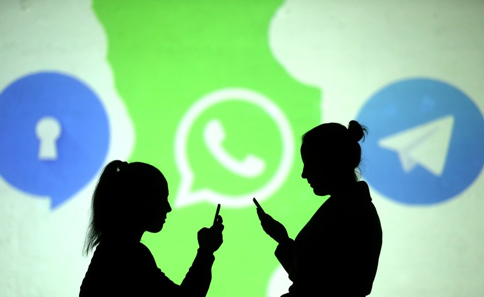 Telegram e Signal são opcões após WhatsApp ficar fora do ar  Foto: Dado Ruvic/Reuters 
