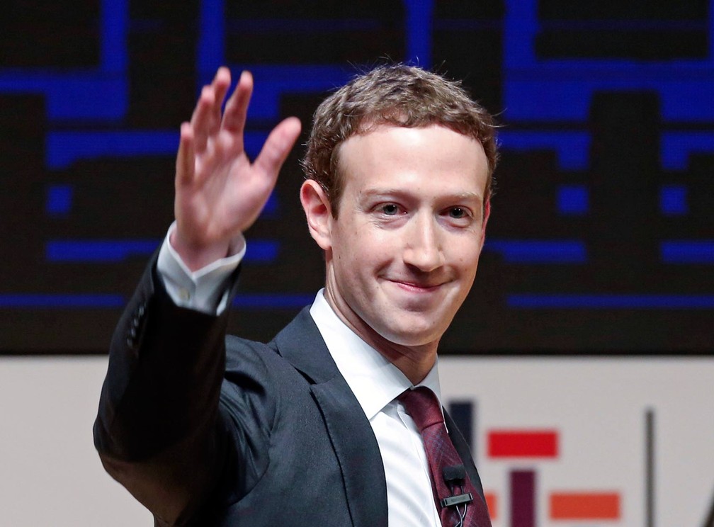 Mark Zuckerberg perdeu cerca de US$ 6 bilhões apenas na segunda-feira.Foto: Esteban Felix/AP 