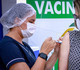 Profissionais de saúde receberam a 3ª dose da vacina contra a covid-19