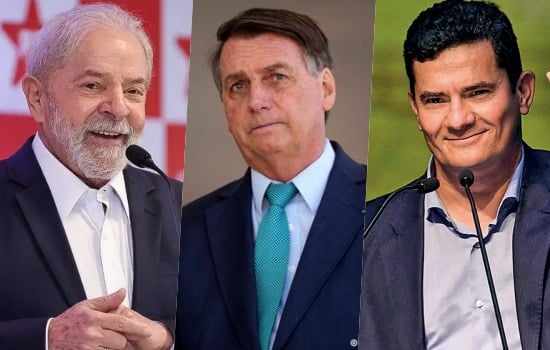 Paraná Pesquisas: Lula tem 34%, Bolsonaro 29% e Moro 10%