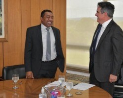 Joel participa de reuniões em Brasília com o FNDE e  ministro Ciro Nogueira