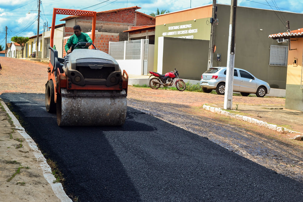 Joaquim Pires recebe obra de pavimentação asfáltica - Imagem 1
