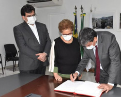 W. Dias transmite cargo para Regina Sousa e vai participar da COP26