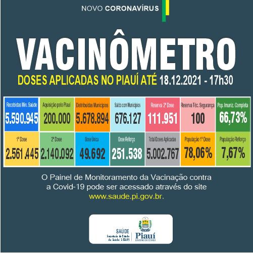 Piauí não registra óbitos por Covid em 24 h; 145 casos foram confirmados - Imagem 2